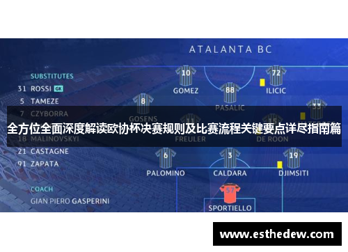 全方位全面深度解读欧协杯决赛规则及比赛流程关键要点详尽指南篇